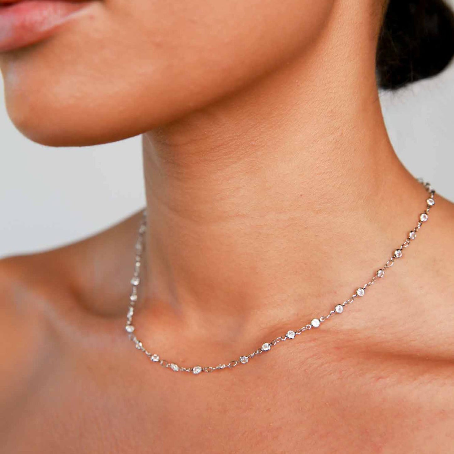 Chloe Silver Necklace