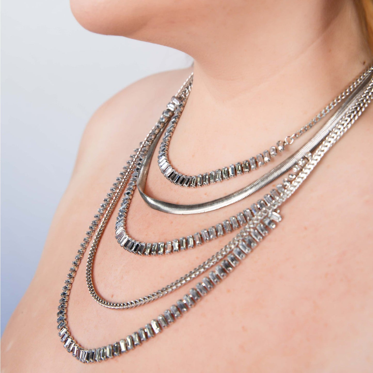 Rylee Silver Necklace