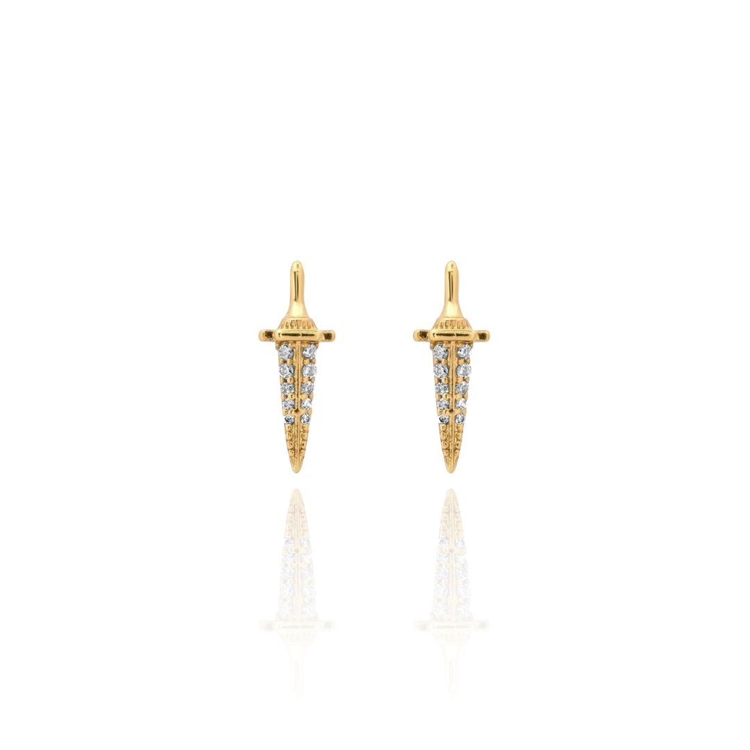Sword Stud Earrings