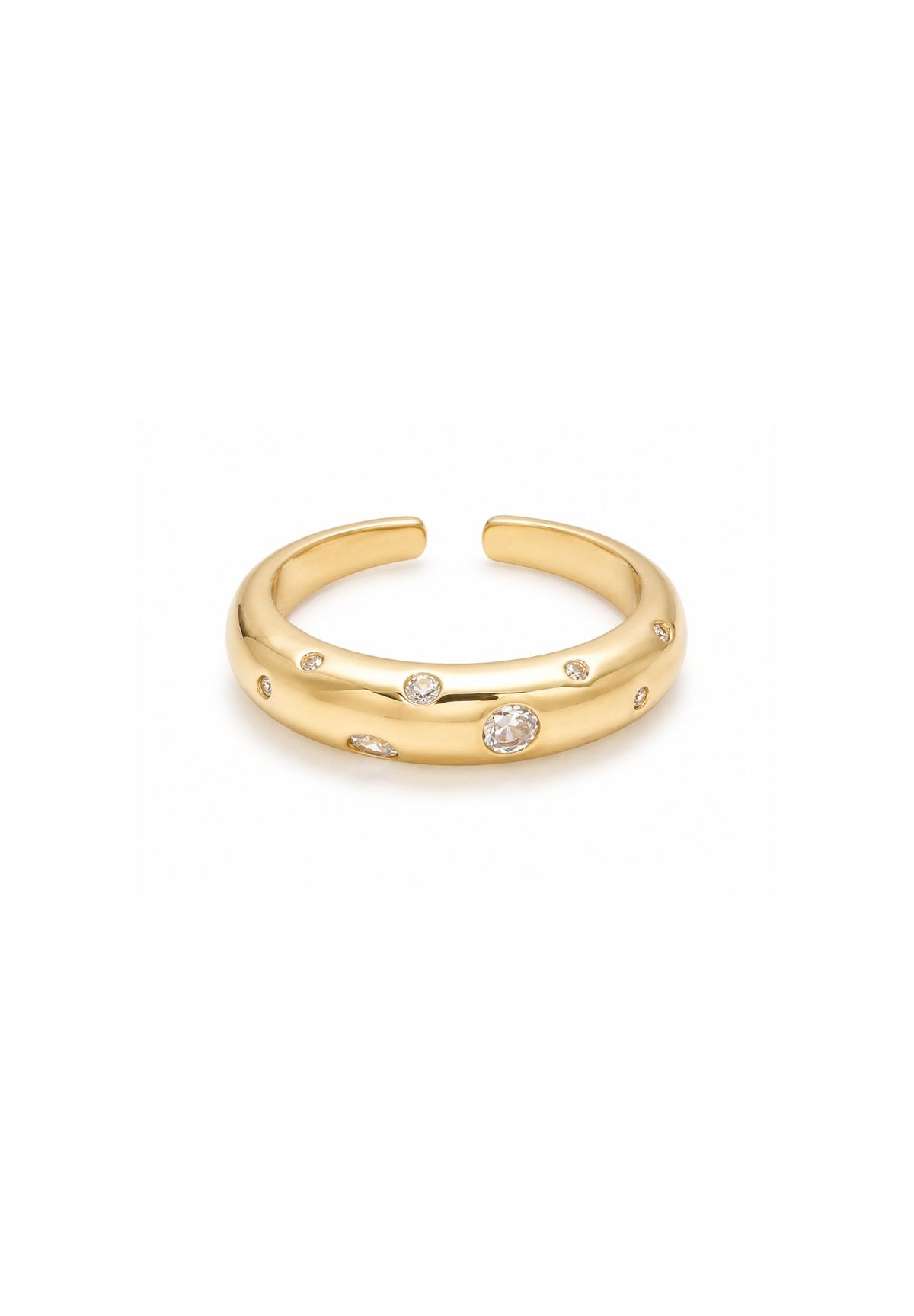 Claire Bubble CZ Ring
