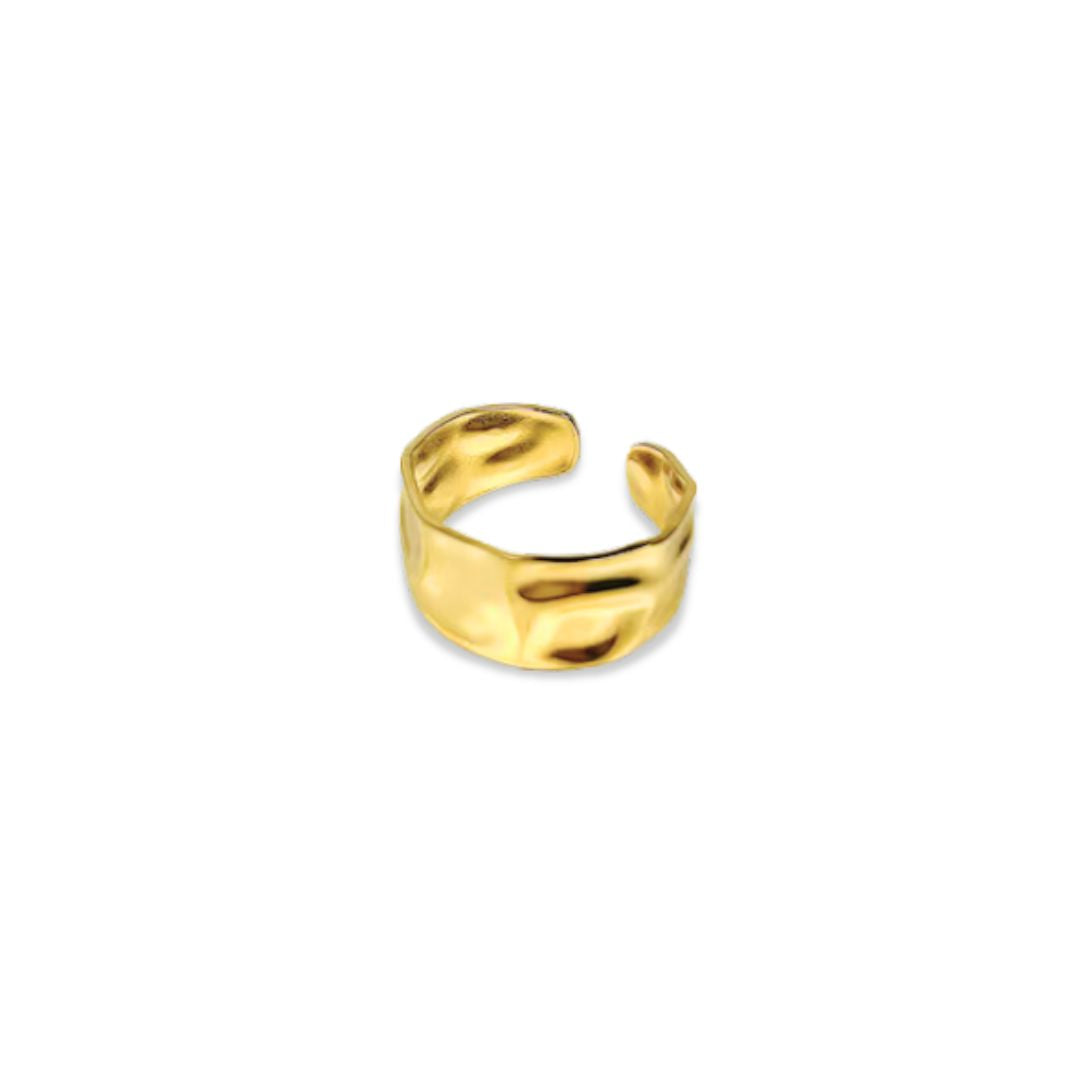 Sable Hammered Ear Cuff