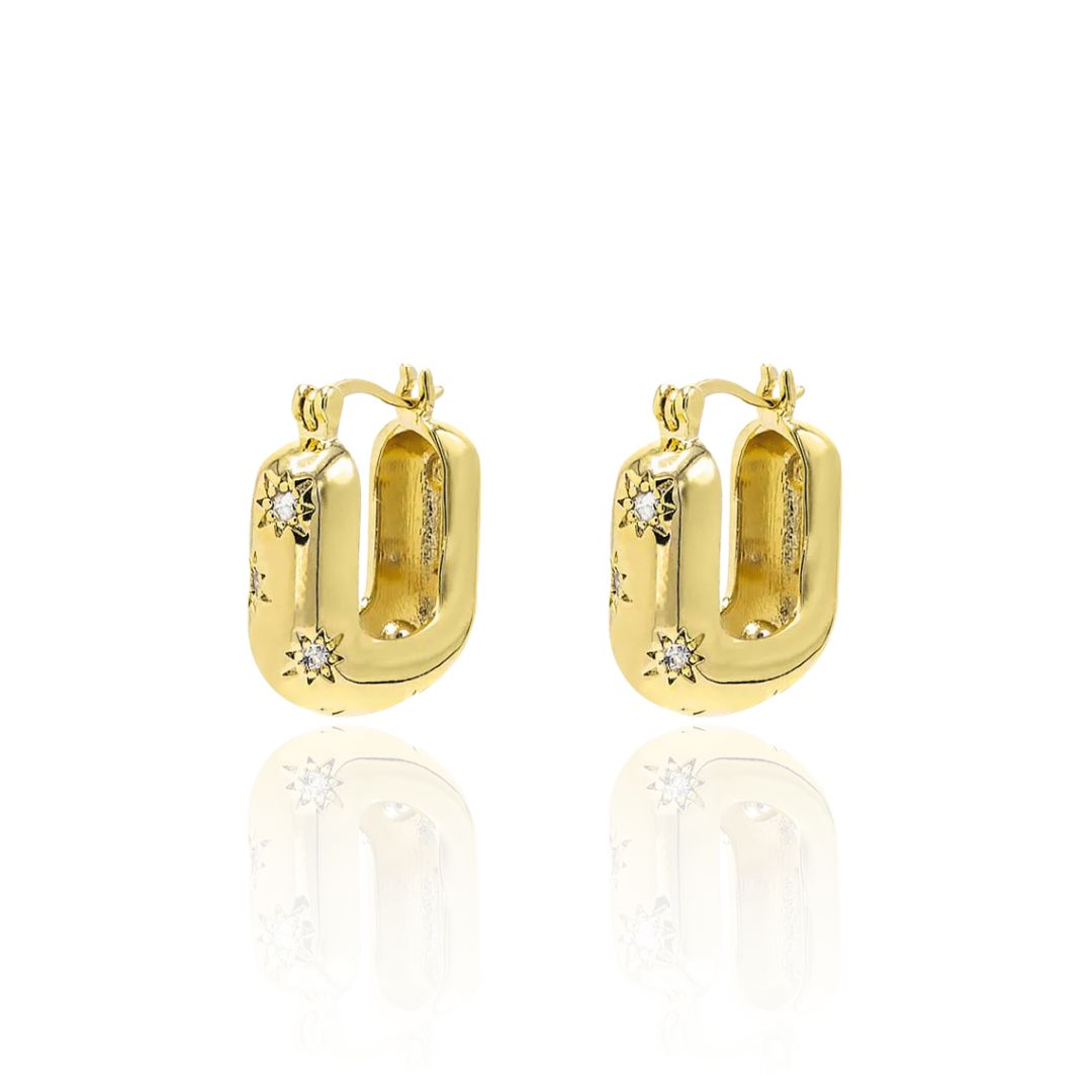 Bubble Star Earrings