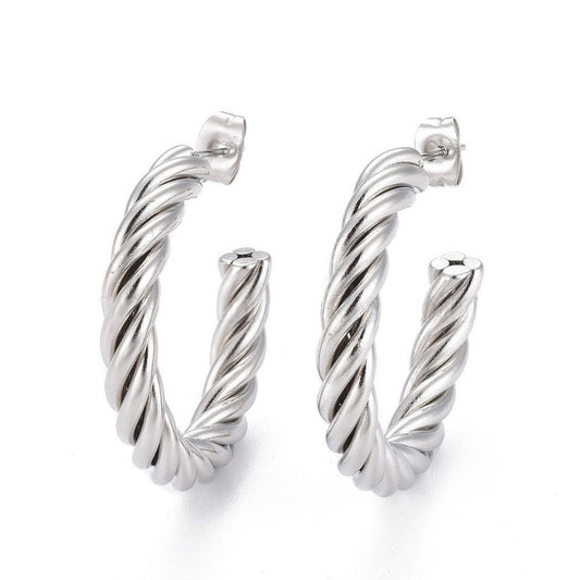 Janelle Silver Earrings