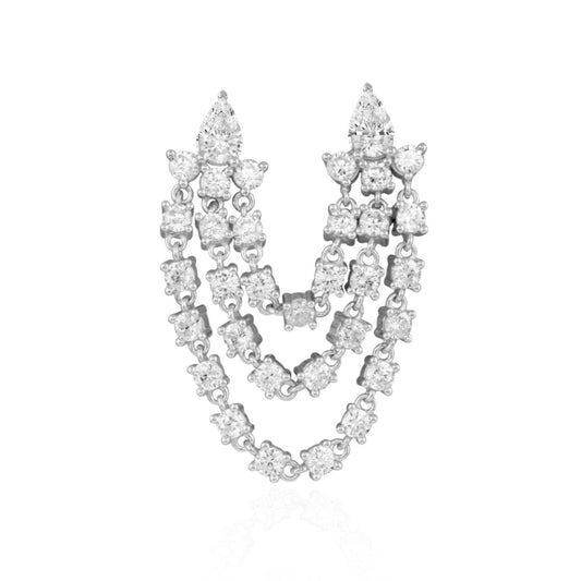 Vanna Silver Earring