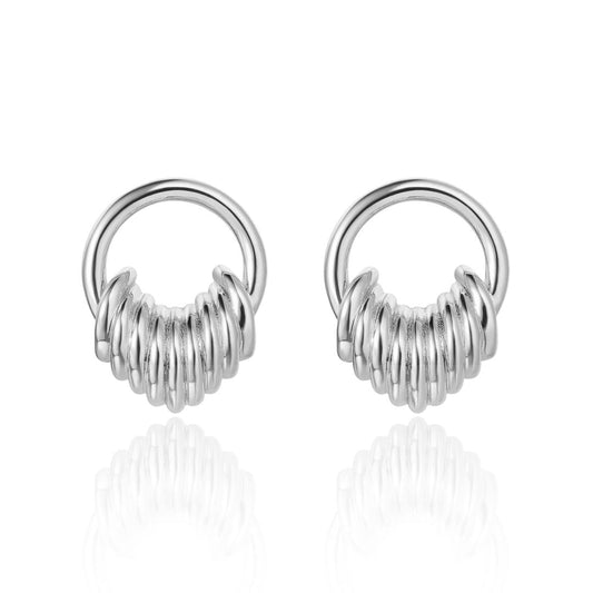 Rhea Silver Earrings