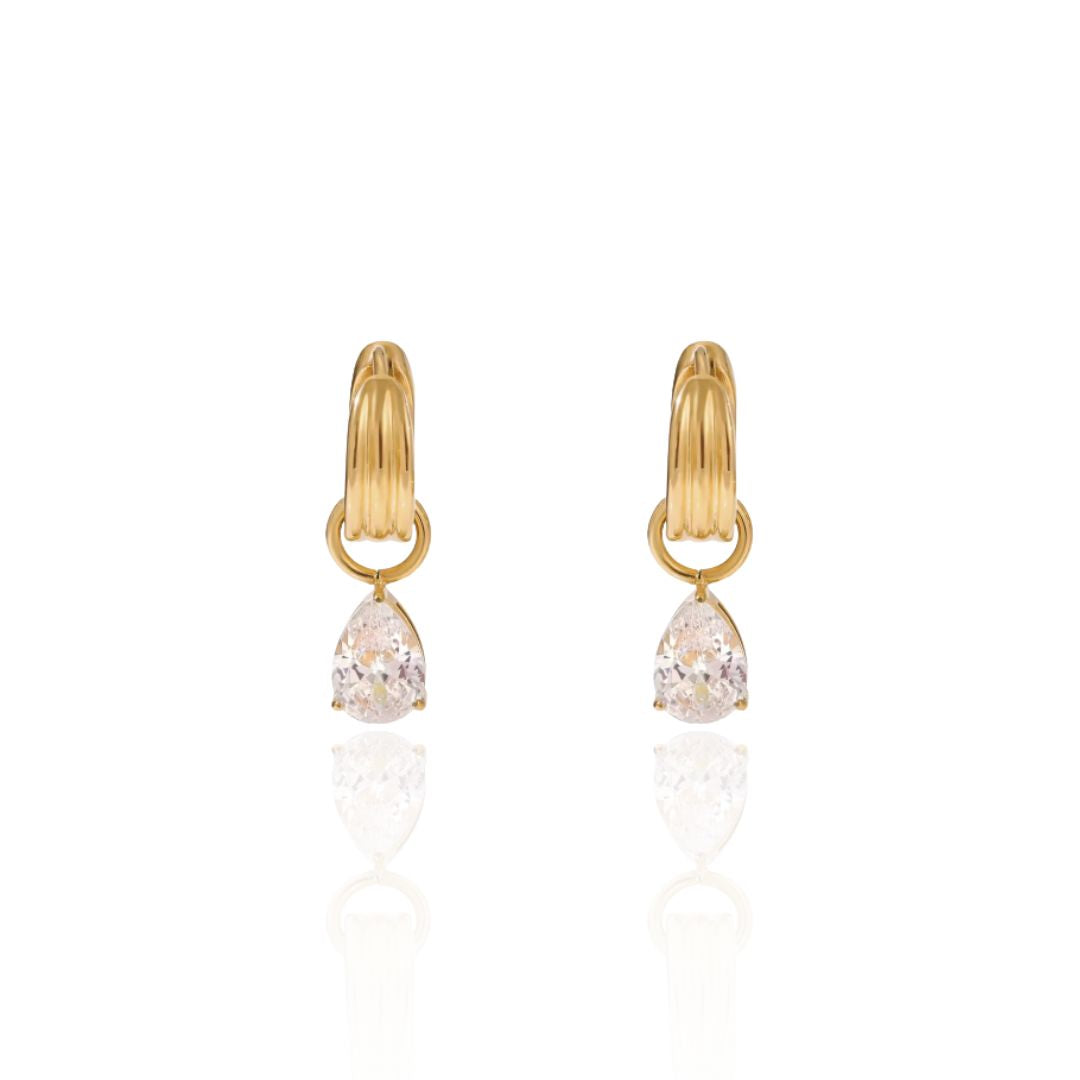 Olivia Pear Earrings
