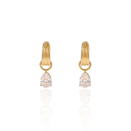 Olivia Pear Earrings