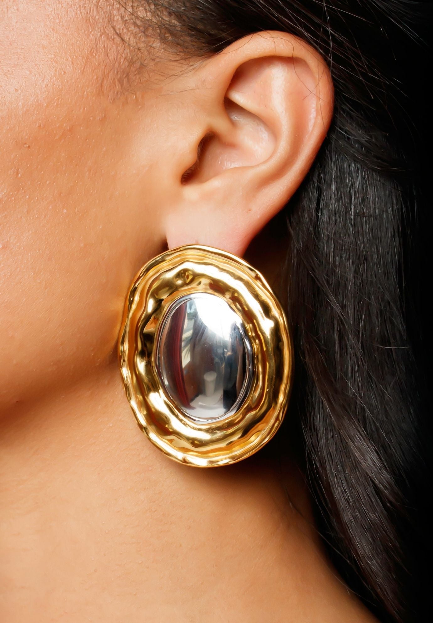 Arden Two Tone Earrings