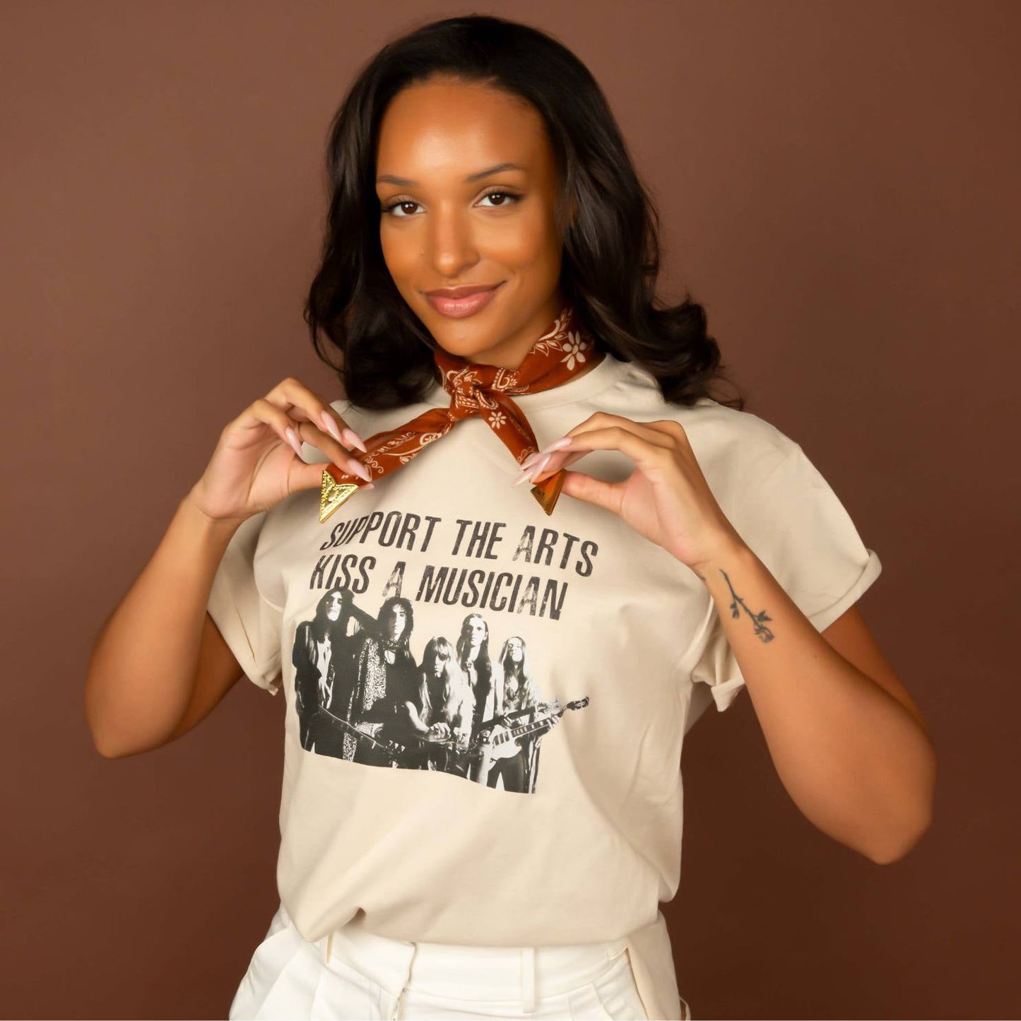 Kiss a Musician Graphic Tee