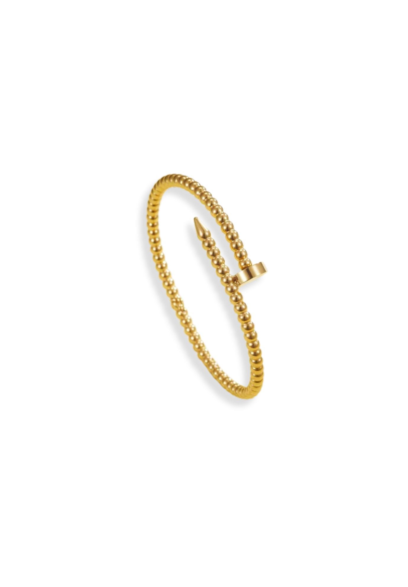 Bubble Nail Cuff Bracelet