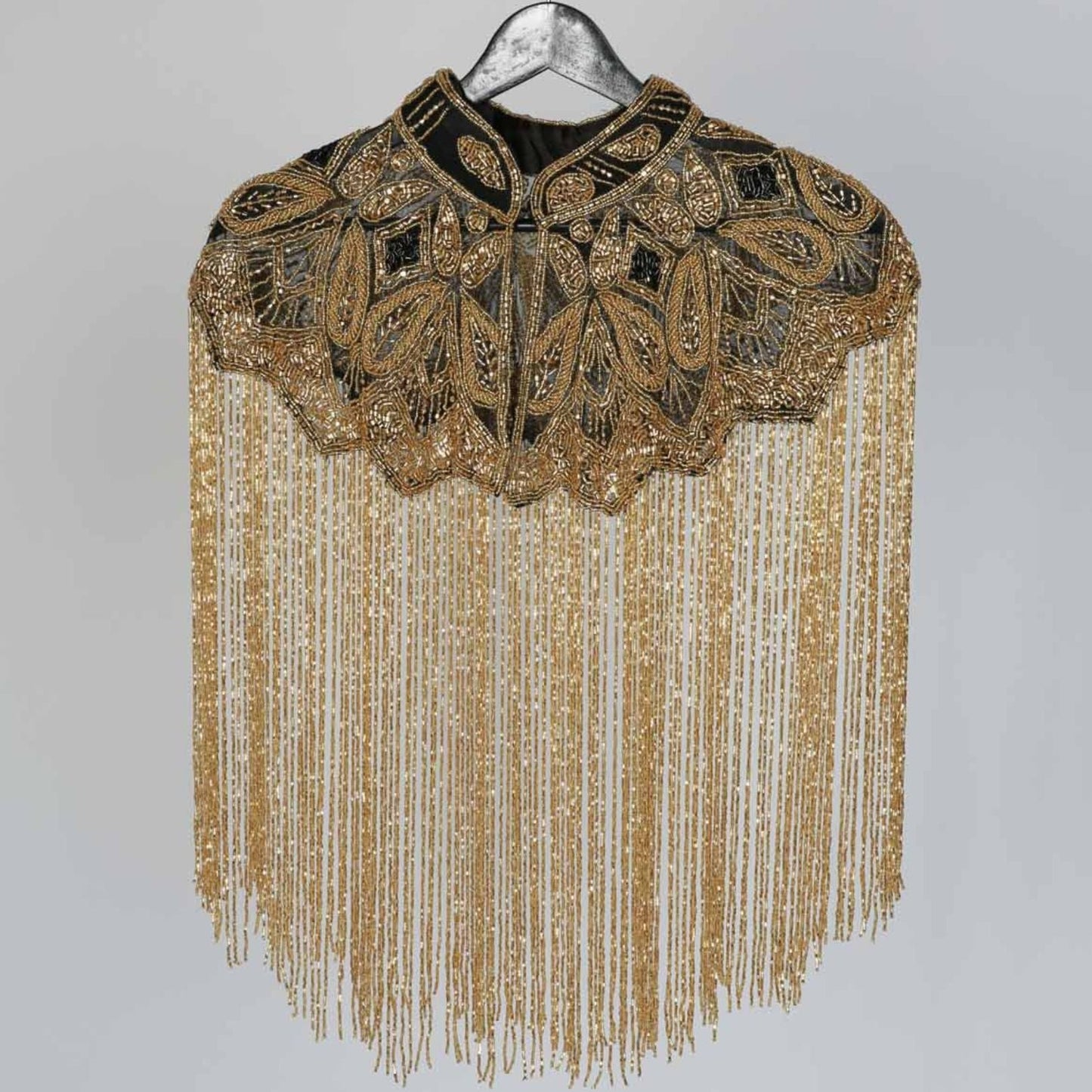 Gold Beaded Cape