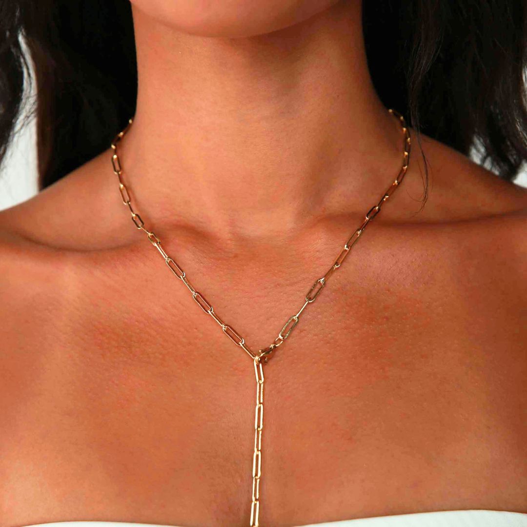 Wyn Lariat Necklace