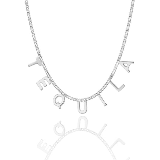 Tequila Silver Necklace