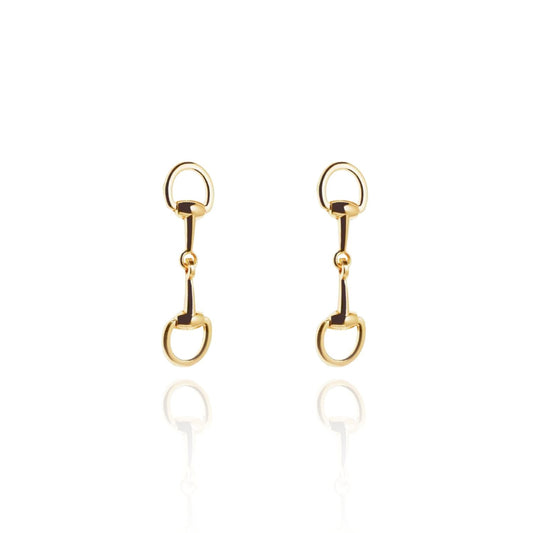 Bella Horsebit Stud Earrings