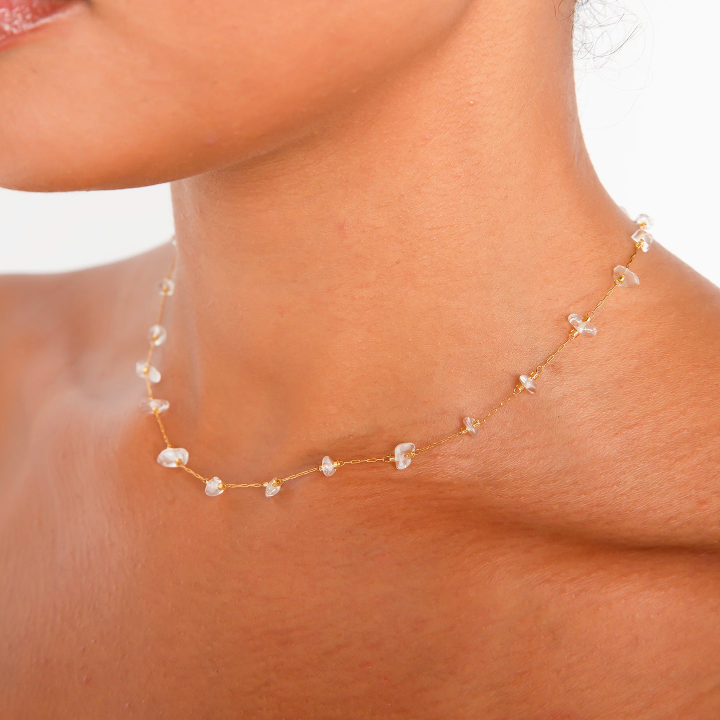Indie Clear Necklace