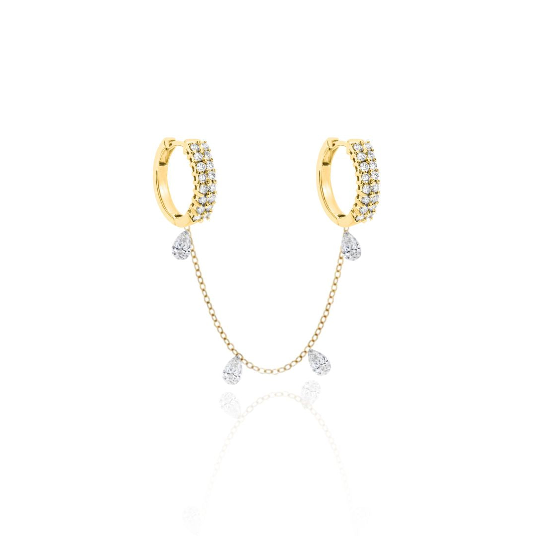 Corin Double Pierced Earring