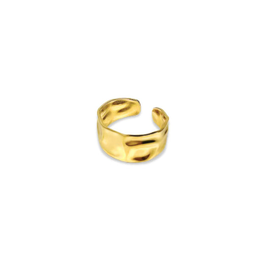 Sable Hammered Ear Cuff