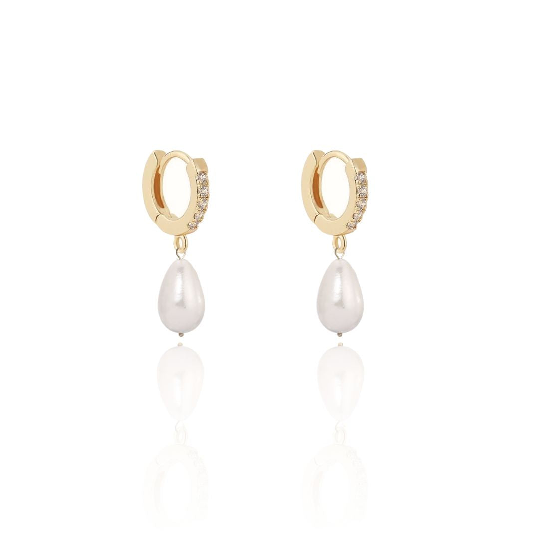 Mini Pearl Drop Earrings