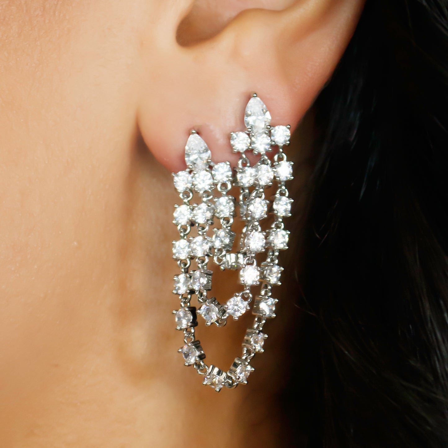 Vanna Silver Earring