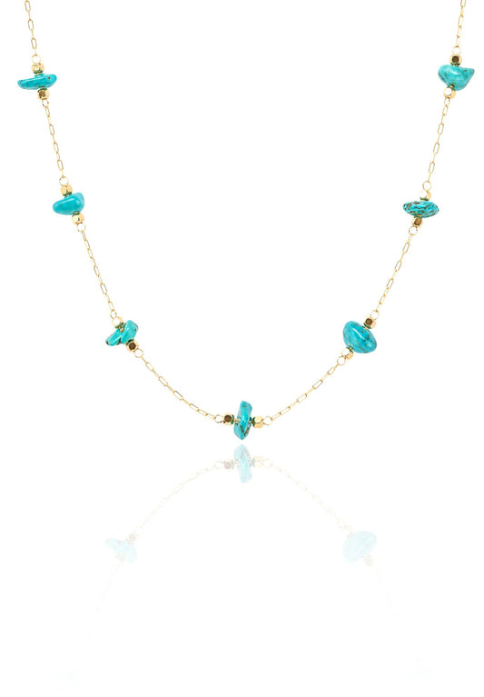 Indie Turquoise Necklace