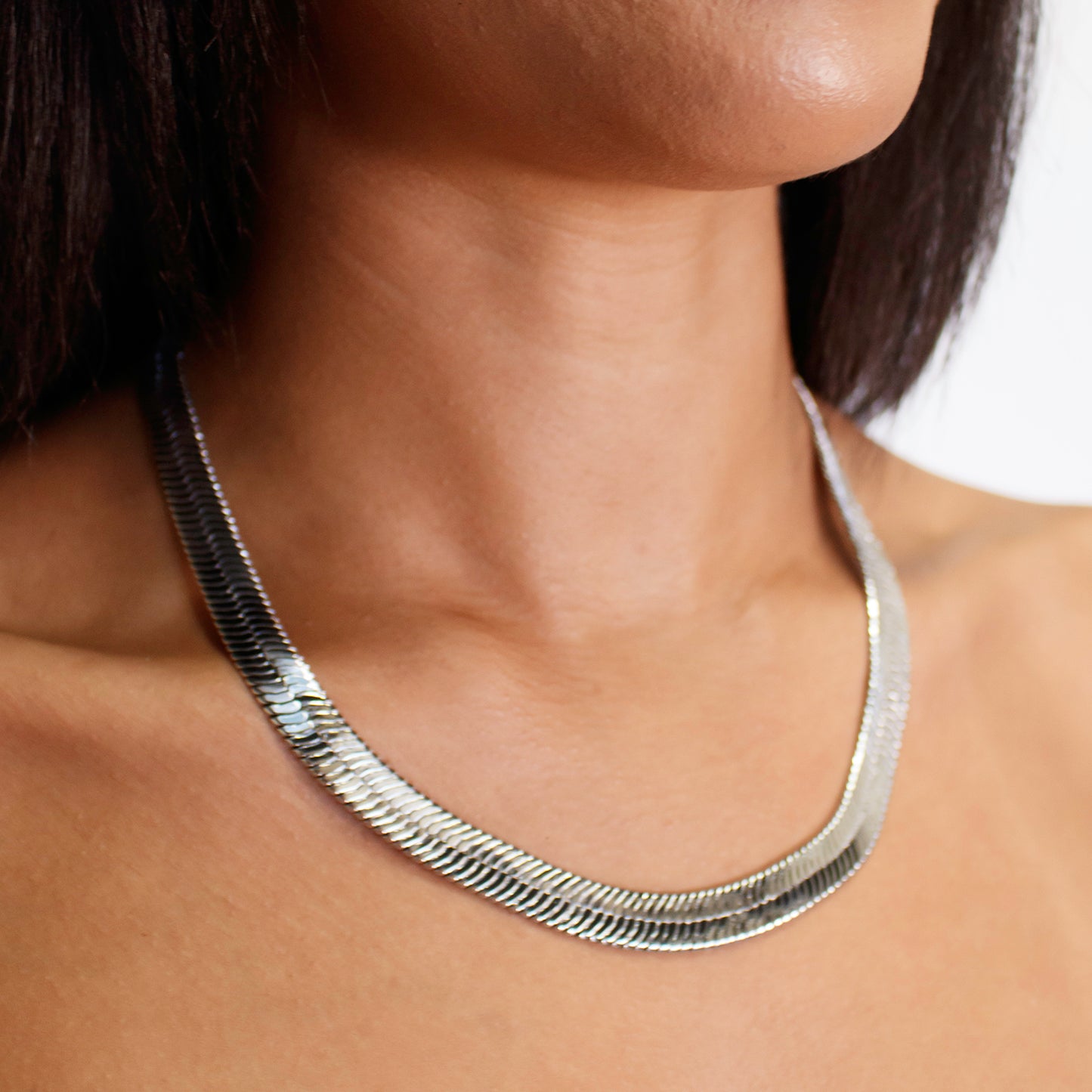 Mega Lennox Silver Necklace