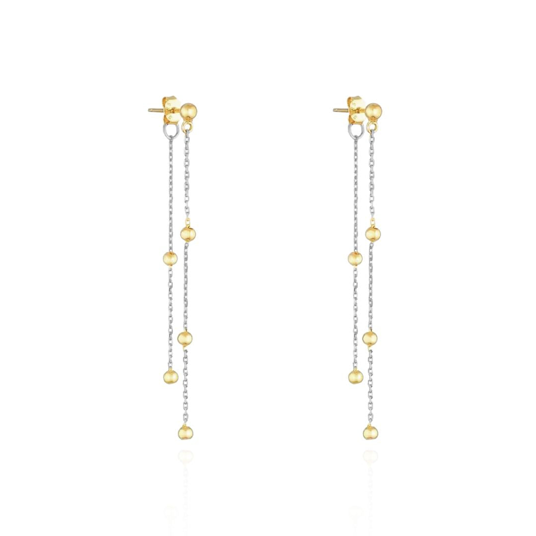 Layla Two Tone Earrings
