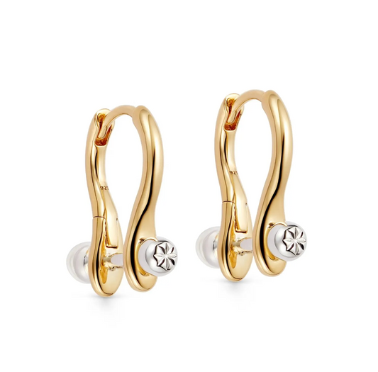 Maddi Two-Tone Earrings